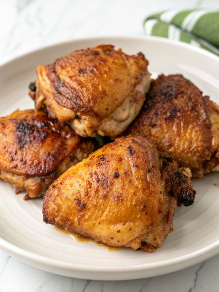 Crispy Air Fryer Chicken Thighs