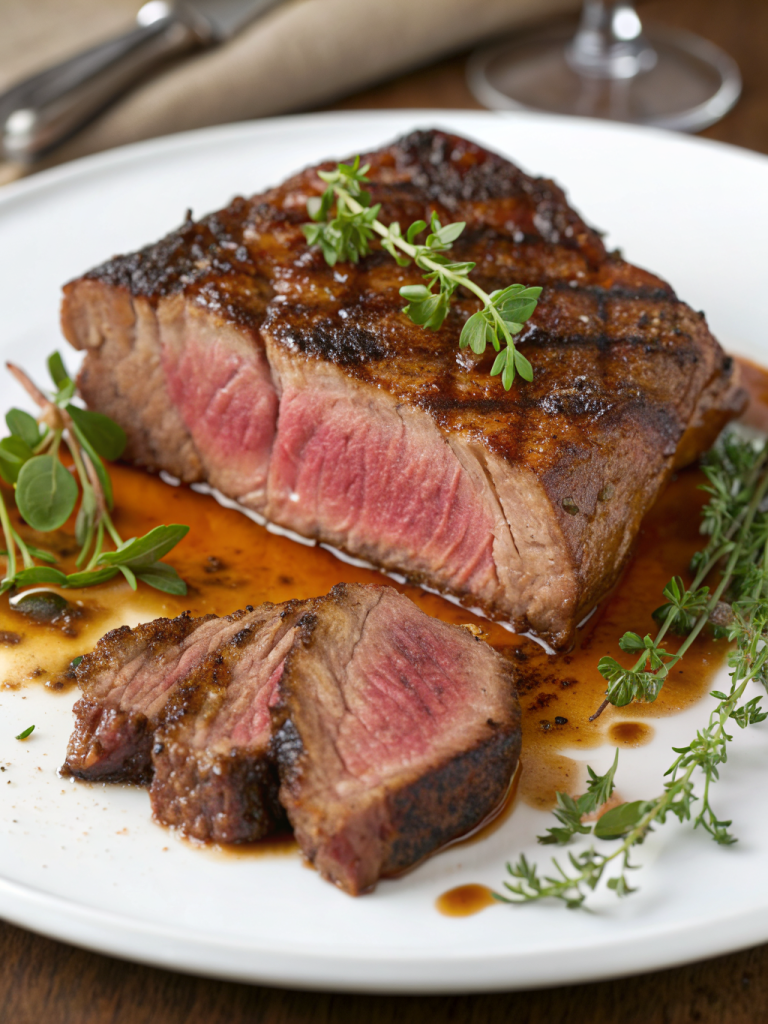 Perfect Pan-Seared Steak with Garlic Butter